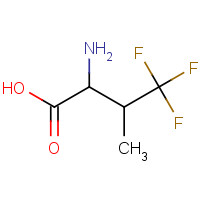2365-79-9 4,4,4-TRIFLUORO-DL-VALINE chemical structure