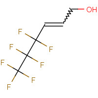 37759-88-9 4,4,5,5,6,6,6-HEPTAFLUOROHEX-2-EN-1-OL chemical structure