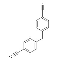 6140-83-6 4,4'-DIETHYNYLDIPHENYLMETHANE chemical structure
