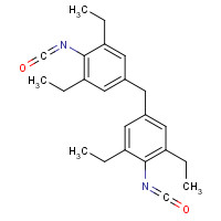 105442-35-1 4,4'-DIISOCYANATO-3,3',5,5'-TETRAETHYLDIPHENYLMETHANE chemical structure