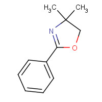 19312-06-2 4,4-DIMETHYL-2-PHENYL-2-OXAZOLINE chemical structure