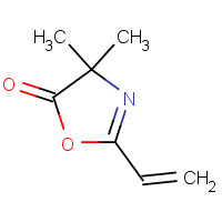 29513-26-6 4,4-DIMETHYL-2-VINYL-2-OXAZOLIN-5-ONE chemical structure
