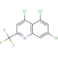 175203-41-5 4,5,7-TRICHLORO-2-(TRIFLUOROMETHYL)QUINOLINE chemical structure
