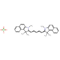 54389-98-9 4,5:4',5'-DIBENZO-1,1',3,3,3',3'-HEXAMETHYLINDADICARBOCYANINE PERCHLORATE chemical structure