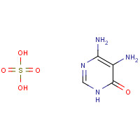 102783-18-6 4,5-DIAMINO-6-HYDROXYPYRIMIDINE HEMISULFATE chemical structure