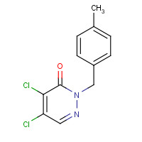 173843-86-2 4,5-DICHLORO-2-(4-METHYLBENZYL)-2,3-DIHYDROPYRIDAZIN-3-ONE chemical structure