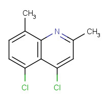 21629-52-7 4,5-DICHLORO-2,8-DIMETHYLQUINOLINE chemical structure
