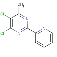 306935-55-7 4,5-DICHLORO-6-METHYL-2-(2-PYRIDYL)PYRIMIDINE chemical structure