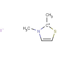 26934-29-2 2,3-DIMETHYLTHIAZOLINIUM IODIDE chemical structure