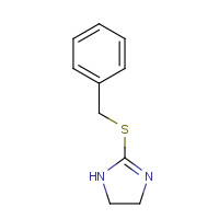 20268-38-6 4,5-Dihydro-2-((phenylmethyl)thio)-(1H)imidazole chemical structure