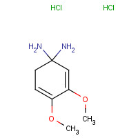 131076-14-7 4,5-DIMETHOXY-1,2-PHENYLENEDIAMINE DIHYDROCHLORIDE chemical structure