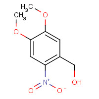 1016-58-6 4,5-DIMETHOXY-2-NITROBENZYL ALCOHOL chemical structure