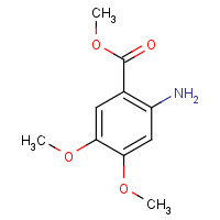26759-46-6 Methyl 2-amino-4,5-dimethoxybenzoate chemical structure