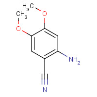 26961-27-3 2-Amino-4,5-dimethoxybenzonitrile chemical structure