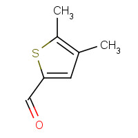 5928-48-3 4,5-DIMETHYLTHIOPHENE-2-CARBOXALDEHYDE chemical structure