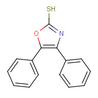 6670-13-9 4,5-DIPHENYL-2-MERCAPTOOXAZOLE chemical structure