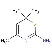 2953-81-3 4,6,6-Trimethyl(6H)-1,3-thiazin-2-amine chemical structure