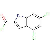 306937-25-7 4,6-DICHLORO-1H-INDOLE-2-CARBONYL CHLORIDE chemical structure