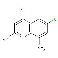 21629-51-6 4,6-DICHLORO-2,8-DIMETHYLQUINOLINE chemical structure