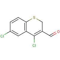 54949-15-4 4,6-DICHLORO-2H-1-BENZOTHIINE-3-CARBALDEHYDE chemical structure