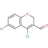 175205-58-0 4,6-DICHLORO-2H-BENZOPYRAN-3-CARBOXALDEHYDE chemical structure