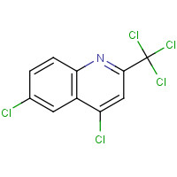 93600-20-5 4,6-DICHLORO-2-TRICHLOROMETHYL-QUINOLINE chemical structure