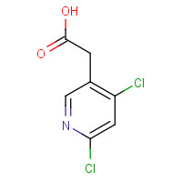 199283-51-7 4,6-DICHLOROPYRIDINE-3-ACETIC ACID chemical structure