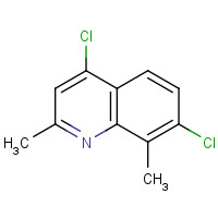 21728-15-4 4,7-DICHLORO-2,8-DIMETHYLQUINOLINE chemical structure
