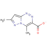 175137-58-3 4,7-DIMETHYLPYRAZOLO[5,1-C][1,2,4]TRIAZINE-3-CARBOXYLIC ACID chemical structure