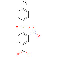 90352-45-7 4-[(4-METHYLPHENYL)SULFONYL]-3-NITROBENZOIC ACID chemical structure