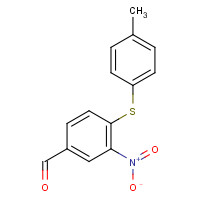 270262-89-0 4-[(4-METHYLPHENYL)THIO]-3-NITROBENZALDEHYDE chemical structure