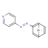 20815-54-7 4-((p-Bromophenyl)azo)pyridine chemical structure