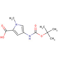 77716-11-1 4-TERT-BUTOXYCARBONYLAMINO-1-METHYL-1H-PYRROLE-2-CARBOXYLIC ACID chemical structure