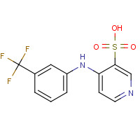 33263-48-8 4-((3-(Trifluoromethyl)phenyl)amino)-3-pyridinesulfonicacid chemical structure