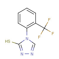 306936-80-1 4-[2-(TRIFLUOROMETHYL)PHENYL]-4H-1,2,4-TRIAZOLE-3-THIOL chemical structure