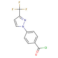 220461-85-8 4-[3-(TRIFLUOROMETHYL)-1H-PYRAZOL-1-YL]BENZOYL CHLORIDE chemical structure