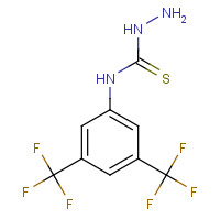 38901-31-4 4-[3,5-BIS(TRIFLUOROMETHYL)PHENYL]-3-THIOSEMICARBAZIDE chemical structure