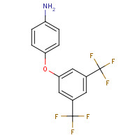 57688-35-4 4-[3,5-BIS(TRIFLUOROMETHYL)PHENOXY]ANILINE chemical structure
