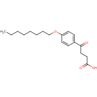 100833-45-2 4-[4-(OCTYLOXY)PHENYL]-4-OXOBUTANOIC ACID chemical structure