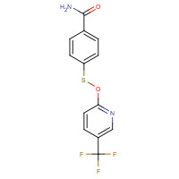 175277-02-8 4-[5-(TRIFLUOROMETHYL)PYRID-2-YLOXY]THIOBENZAMIDE chemical structure