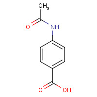 556-08-1 p-Acetylamino benzoic acid chemical structure