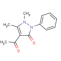 40570-67-0 4-Acetylantipyrine chemical structure
