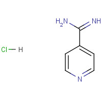 6345-27-3 4-AMIDINOPYRIDINE HYDROCHLORIDEPYRIDINE-4-CARBOXIMIDAMIDE HYDROCHLORIDE chemical structure