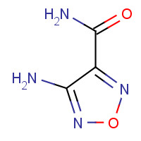 13300-88-4 4-AMINO-1,2,5-OXADIAZOLE-3-CARBOXAMIDE chemical structure