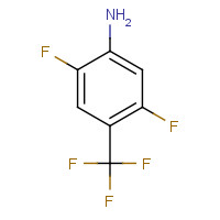 114973-22-7 4-AMINO-2,5-DIFLUOROBENZOTRIFLUORIDE chemical structure