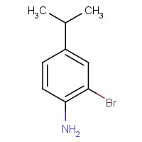 51605-97-1 2-BROMO-4-ISOPROPYLANILINE chemical structure