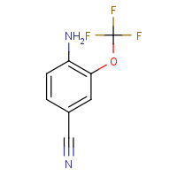 175278-23-6 4-AMINO-3-(TRIFLUOROMETHOXY)BENZONITRILE chemical structure