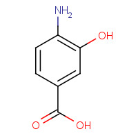 2374-03-0 4-Amino-3-hydroxybenzoic acid chemical structure