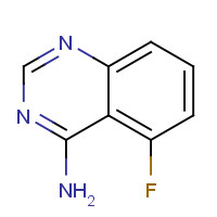 137553-48-1 4-AMINO-5-FLUOROQUINAZOLINE chemical structure