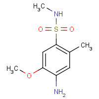 49564-57-0 4-Amino-5-methoxy-2-methylbenzenesulfon-N-methylamide chemical structure
